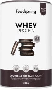 Whey Protein Cookies and Cream Geschmack, 330 g