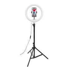 Selfie Ring Light with Tripod and Remote Celly CLICKRINGUSBBK