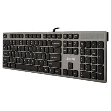 Клавиатуры клавиатура Серая A4Tech KV-300H USB A4TKLA39976