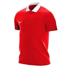 Мужские спортивные поло Мужская футболка-поло спортивная красная с логотипом Nike Park 20 M CW6933 657