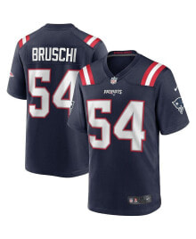 Men's Tedy Bruschi Navy New England Patriots Game Retired Player Jersey