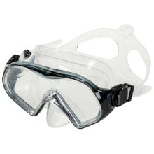 Masks and snorkels for scuba diving