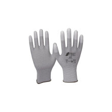 Nitras Handschuhe Größe 11 grau/weiß EN 388, EN 16350 PSA-Kategorie II , VE: 12 Paar