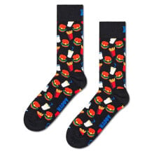 HAPPY SOCKS Hamburger Half long socks