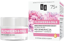 Anti-Falten Tages- und Nachtcreme 75+ - AA Flowers & Oils Night And Day Anti-Wrinkle Cream