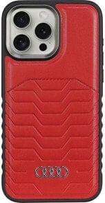 Купить чехлы для смартфонов Audi: Audi Audi Synthetic Leather MagSafe iPhone 14 Pro Max 6.7" czerwony/red hardcase AU-TPUPCMIP14PM-GT/D3-RD