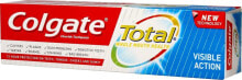 Colgate Total Visible Action Toothpaste Освежающая зубная паста против кариеса, зубного налета, для свежего дыхания 75 мл
