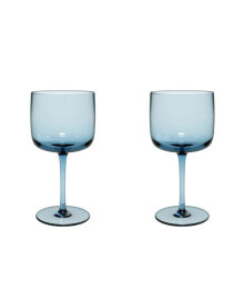 Villeroy & Boch sage Wine Glass Pair, Set of 2