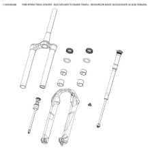 ROCKSHOX Fork Spring Travel Spacers