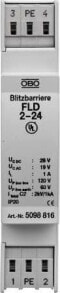 Молниезащита и заземление Bettermann Ogranicznik przepięć dla systemów dwużyłowych 28VAC/19VDC 0,5kA 1kV (5098816)