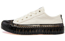 Kappa 低帮 板鞋 男女同款 白黑 / Кроссовки Kappa K0AW5VS05-024A Casual Shoes