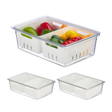 Dishes and containers for food storage