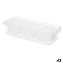 Organiser White Plastic 28,2 x 6 x 11,7 cm (12 Units)