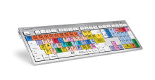 Клавиатуры клавиатура разноцветная Logickeyboard LKB-LOGXP2-CWMU-FR USB QWERTY