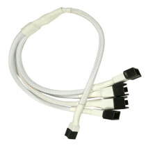 Кабели и разъемы для аудио- и видеотехники Nanoxia NX34A30W внутренний силовой кабель 0,3 m