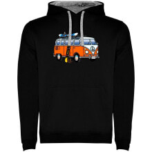 KRUSKIS Hippie Van Snowboard Two-Colour Hoodie