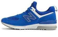 New Balance NB 574 Sport 低帮 运动休闲鞋 男女同款 蓝色 / Кроссовки New Balance NB MS574CD