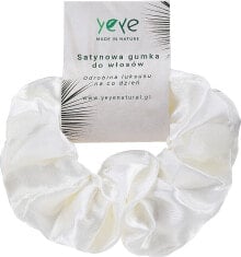 Scrunchie-Haargummi weiß - Yeye