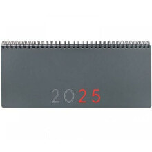 Yearly planner Finocam Grey Paper 29 x 11,6 cm 2025