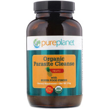 Растительные экстракты и настойки pure Planet, Organic Parasite Cleanse, 174 g