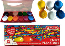 Herlitz Farby plakatowe WOŚP szkolne 12 kolor 20ml HERLITZ