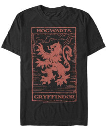 Купить черные мужские футболки и майки FIFTH SUN: Men's Gryffindor Tarot Short Sleeve Crew T-shirt