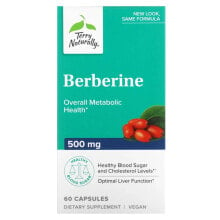 Terry Naturally, Berberine MetX, 500 mg, 60 Capsules