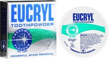 Aufhellender und polierender Zahnpulver mit Minzgeschmack - Eucryl Toothpowder Freshmint