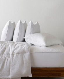 Ella Jayne signature Plush Allergy-Resistant Firm Density Side/Back Sleeper Down Alternative Pillow, King - Set of 4