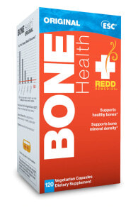 Витамины и БАДы для мышц и суставов Redd Remedies Bone Health Комплекс с кальцием, бором, витаминами D и К  для поддержки здоровья костей 120 капсул