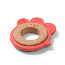 BABYONO Chicken Teether Made Of Wood And Silicone
