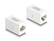 Adapter RJ45 Buchse zu Cat.6 UTP weiß