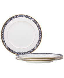 Noritake blueshire Set of 4 Dinner Plates, Service For 4
