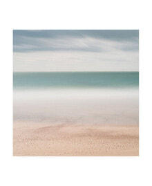 Trademark Global wilco Drag Beach, Sea, Sky Canvas Art - 15.5