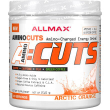 Аминокислоты AllMax Nutrition A-Cuts Amino-Charged Energy Drink Arctic Orange Энергетический напиток с аминокислотами Апельсиновый  30 порций
