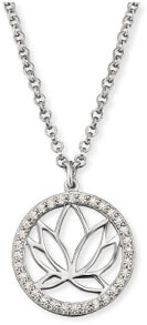 Женские кулоны и подвески silver necklace with lotus flower ERN-LOTUS-ZI