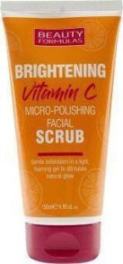 Beauty Formulas Brightening Vitamin C Scrub Осветляющий скраб для лица с витамином С 150 мл