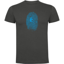 Мужские футболки KRUSKIS Climber Fingerprint Short Sleeve T-shirt