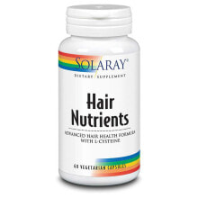 SOLARAY Hair Nutrients 60 Units