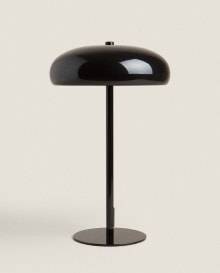 Large monochrome table lamp