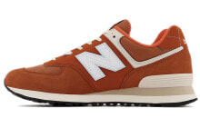 New Balance NB 574 耐磨 低帮 跑步鞋 男款 橙 舒适 / Кроссовки New Balance NB 574 ML574HS2