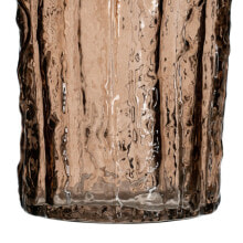 Vase Brown Crystal 12 x 12 x 30,5 cm