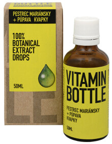 Витамины и БАДы для пищеварительной системы vitamin Bottle Экстракты расторопши и одуванчика  50 мл