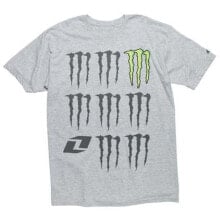 Мужские спортивные футболки Мужская спортивная футболка серная с логотипом ONE INDUSTRIES Monster Gremlin