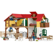 Детские игровые наборы и фигурки из дерева schleich - Farm mit Stall und Tieren - 42407 - Farm World Range