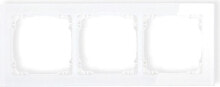 Умные розетки, выключатели и рамки Karlik DECO 3-fold universal frame - glass effect (0-0-DRS-3)