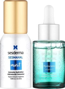 Gesichtspflegeset - Sesderma Semahal Hyaluronic System (Gesichtsserum 30ml + Gesichtsnebel 30ml)