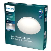 PHILIPS 17W 1900 Lumens 4000K Moire Indoor LED Ceiling Light 32 cm