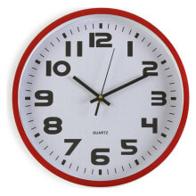 Настенное часы Versa Красный Пластик 4,2 x 30,5 x 30,5 cm