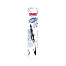 Письменные ручки Herlitz my.pen Черный Автоматическая нажимная шариковая ручка 1 шт 50028276